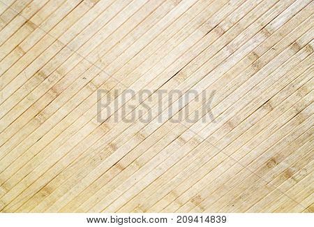 Tatami Bamboo Mat On Floor