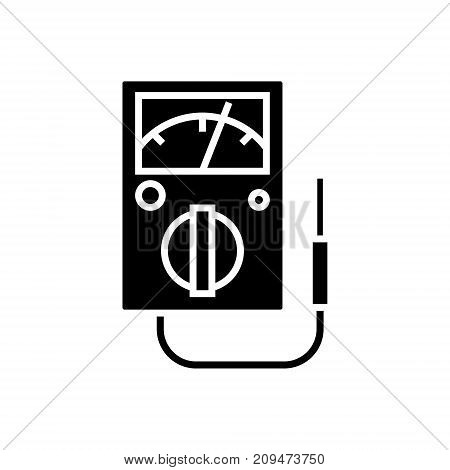 meter-04 icon, illustration, vector sign on isolated background