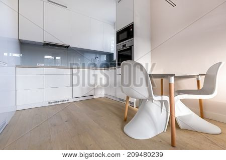 Kitchenette With Table And Chairs