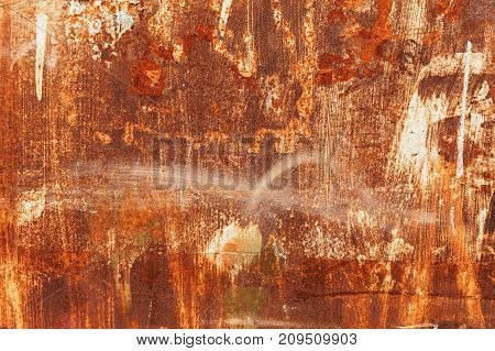 rusty old metal texture of rusty metal with rivets