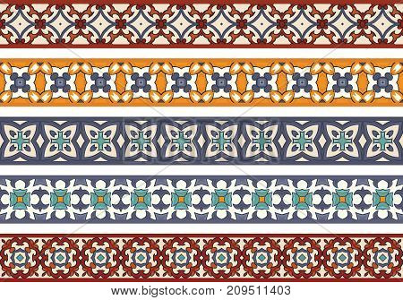 Seamless Decorative Borders