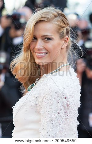 CANNES, FRANCE - MAY 20, 2015: Petra Nemcova attends the 'Youth' premiere. 68th annual Cannes Film Festival at the Palais des Festivals 