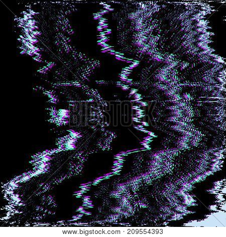 Vector Television Interference Glitch.