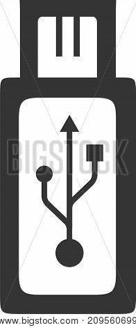 Micro USB Plug - Port Insert Adapter. Android Charging Data Transfer Cable. Phone and Tablet Hardware Accessory Equipment. Charge Station Sign Symbol.