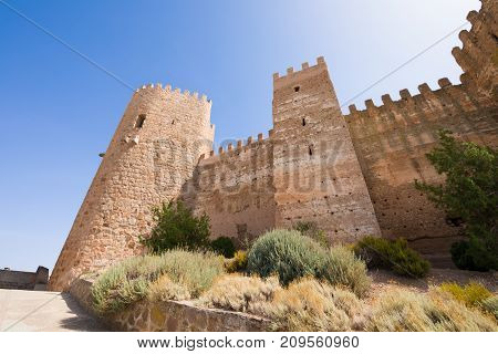 Turret Of Burgalimar Castle In Banos De La Encina