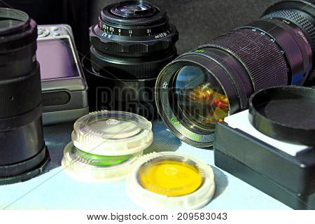 photographic lens photofilters and other photo accessories