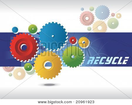 Vektor-Illustration von bunten Unternehmenshintergrund