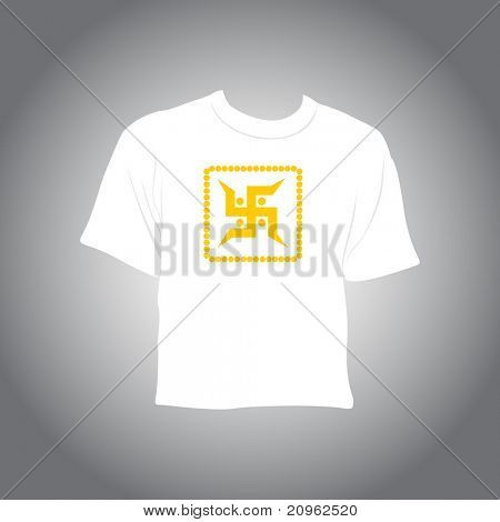 фон с изолированным t_shirt, иллюстрация