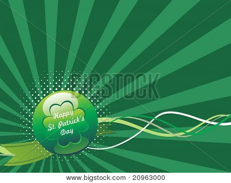 Vector glücklich St. Patrickstag-illustration