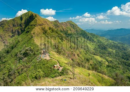 Travel & Hiking At Khao Chang Puak - Thong Pha Phum National Park's Highest Peak Kanchanaburi In Tha