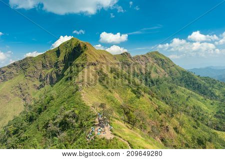 Travel & Hiking At Khao Chang Puak - Thong Pha Phum National Park's Highest Peak Kanchanaburi In Tha