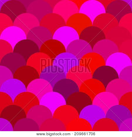 Seamless pattern mermaid tail fish scales. Traditional classic japanese korean chinese background. Layers of circles arcs. - Stock vector