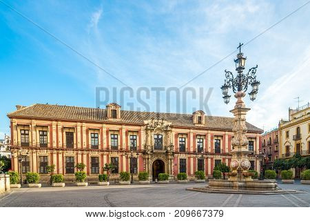 Building of Archdiocese at the place Spain