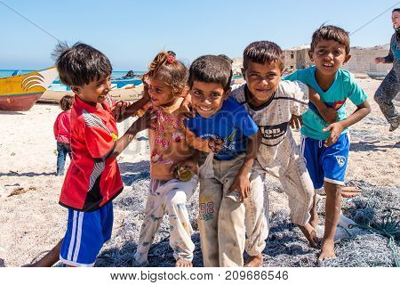 People On Sokotra, Yemen