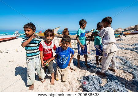 People On Sokotra, Yemen