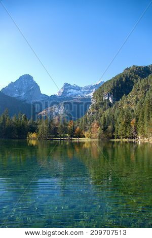 Reflection Of Grosser Priel Mountain