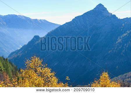 Autumn Hike To Grosser Priel Mountain