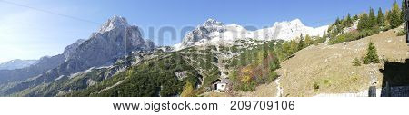 Autumn Hike To Grosser Priel Mountain