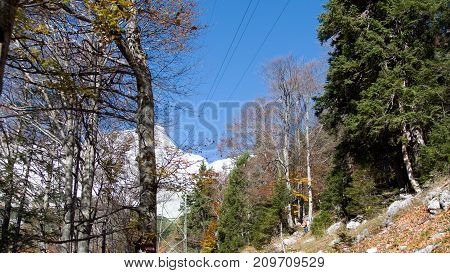 Autumn Hike To Grosser Priel Mountain