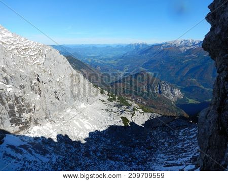 Autumn Hike To Grosser Priel Mountain