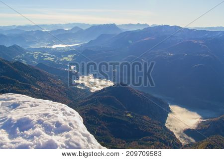 Autumn Hike To Grosser Priel Mountain