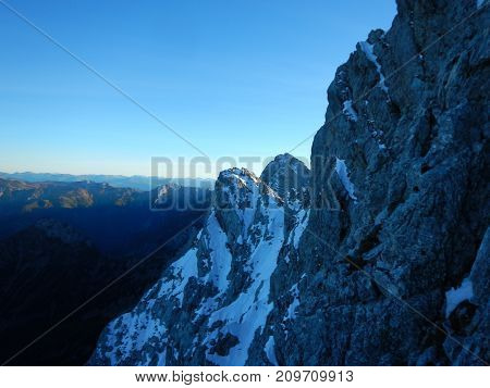 Autumn Hike To Grosser Priel Mountain