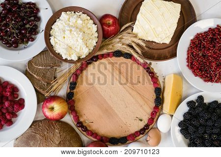 Serving culinary calcium kitchen countryside handmade farming food eco background