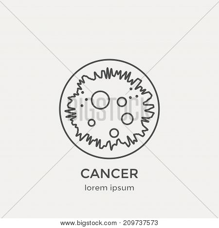 Modern Thin Line Icon. Flat Design Web Graphics Elements.