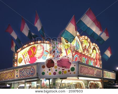 Carnival koncession candyfloss 2