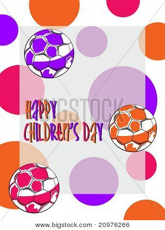 bulles colorées, fond football, vector illustration