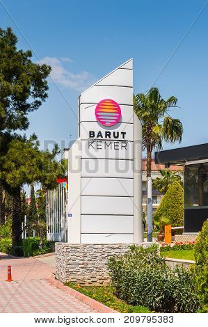 Touristic Hotel In Kemer, Turkey