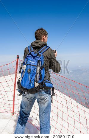 People On The Tahtali Mountain