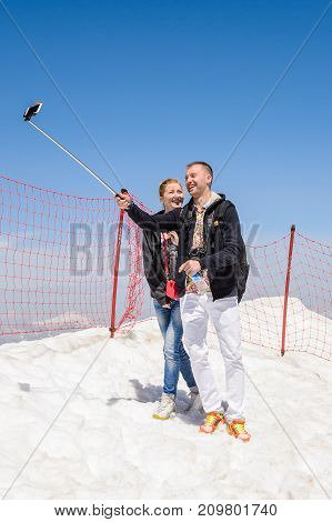 People On The Tahtali Mountain