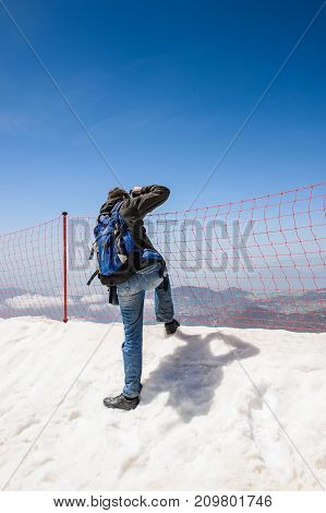 People On The Tahtali Mountain