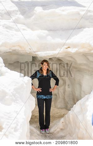 People On The Tahtali Mountain