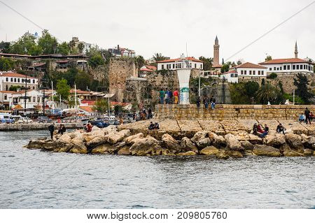Old Town Of Antalya, Turkey