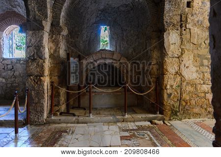 Saint Nicholas (santa Clause) Church  In Demre, Turkey