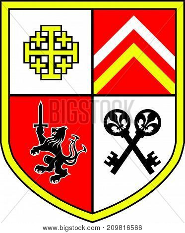 Coat Of Arms Church Royal Beast Vector Eps File