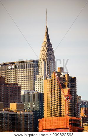 Architecture Of Manhattan, New York, Usa