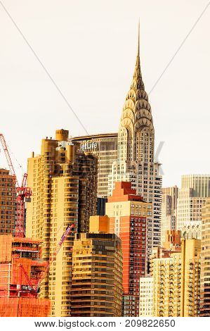 Architecture Of Manhattan, New York, Usa