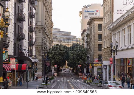 Architecture Of San Francisco, Usa