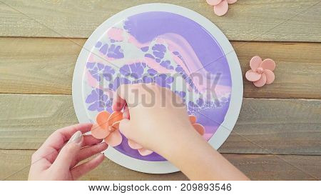 Mousse Cake With Mirror Glaze