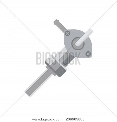 Vector petcock picture of a flat design.