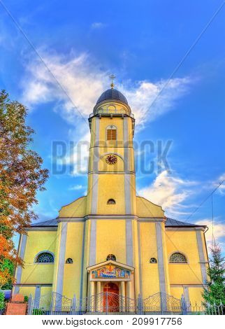 Cathedral Of The Dormition Of The Theotokos In Mukacheve, Transcarpatia, Ukraine