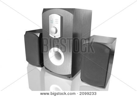 Amplificador y altavoces para ordenador