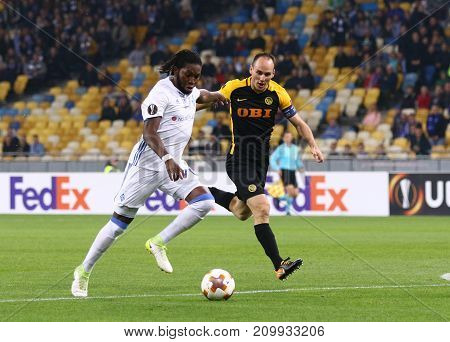 Uefa Europa League: Fc Dynamo Kyiv V Young Boys