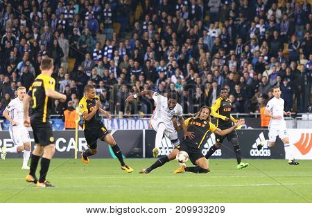 Uefa Europa League: Fc Dynamo Kyiv V Young Boys
