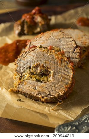 Rustic Italian Homemade Beef Braciole