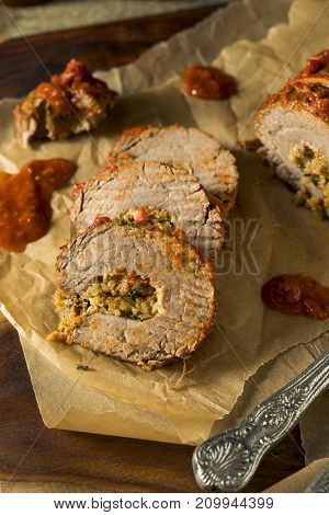 Rustic Italian Homemade Beef Braciole