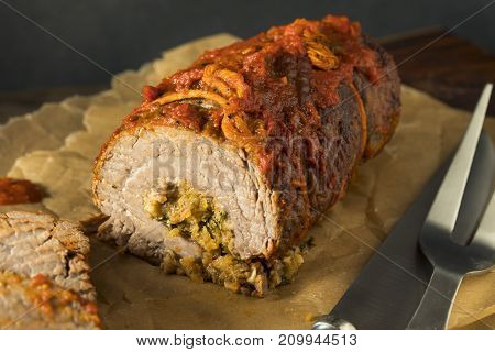 Rustic Italian Homemade Beef Braciole